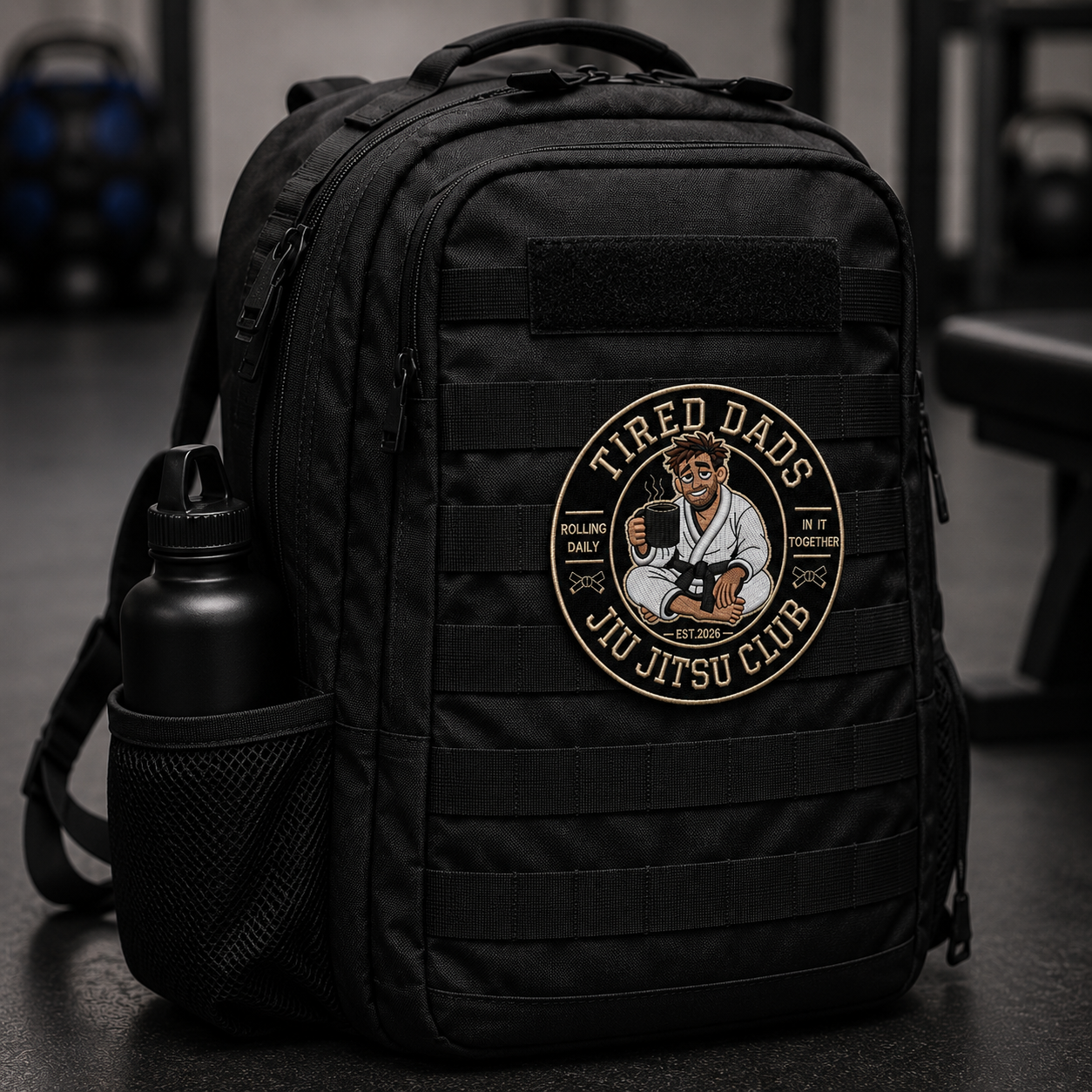 Tired Dads JJC Embroidered Patch | Classic Logo