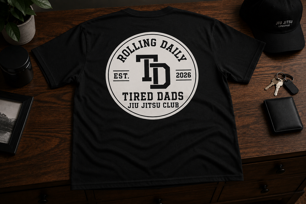 Tired Dads Jiu Jitsu Club Shirt