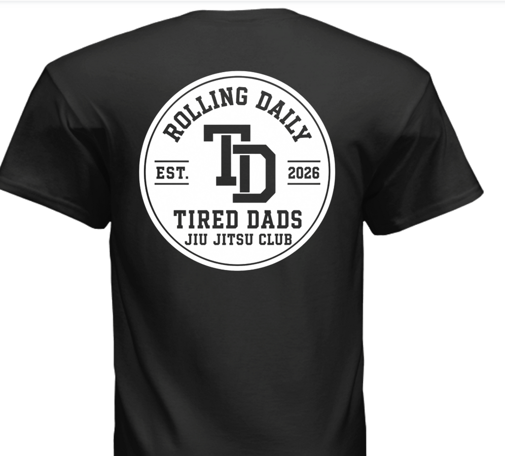 Tired Dads Jiu Jitsu Club Shirt