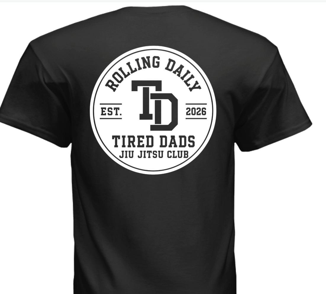 Tired Dads Jiu Jitsu Club Shirt